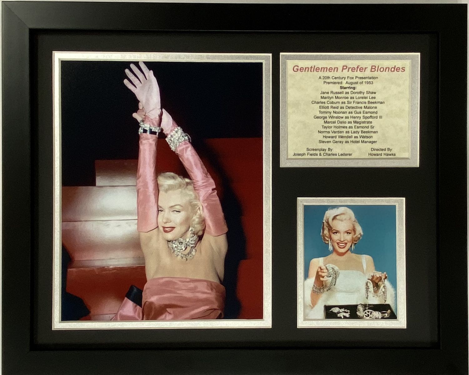 Marilyn Monroe Gentlemen Prefer Blondes Framed Art | Marilyn